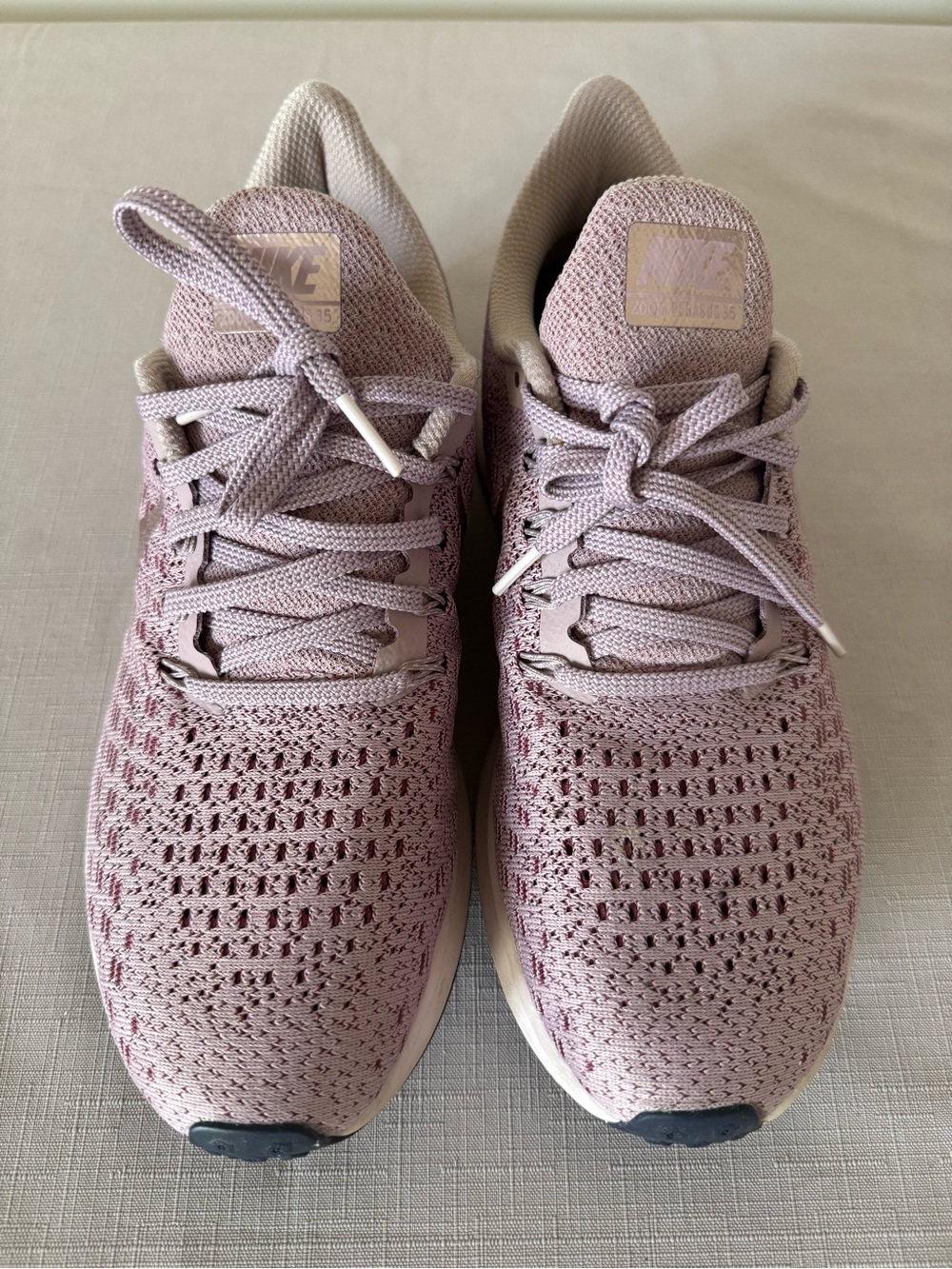 Nike Air Zoom Pegasus 35 Running Shoes Sneakers 942855-601 Pink Womens Size 8.5